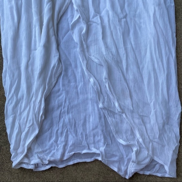 Mara Hoffman Embroidered Strapless Maxi Dress in White - Picture 7 of 11